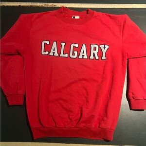 Calgary Red Men's Sweater